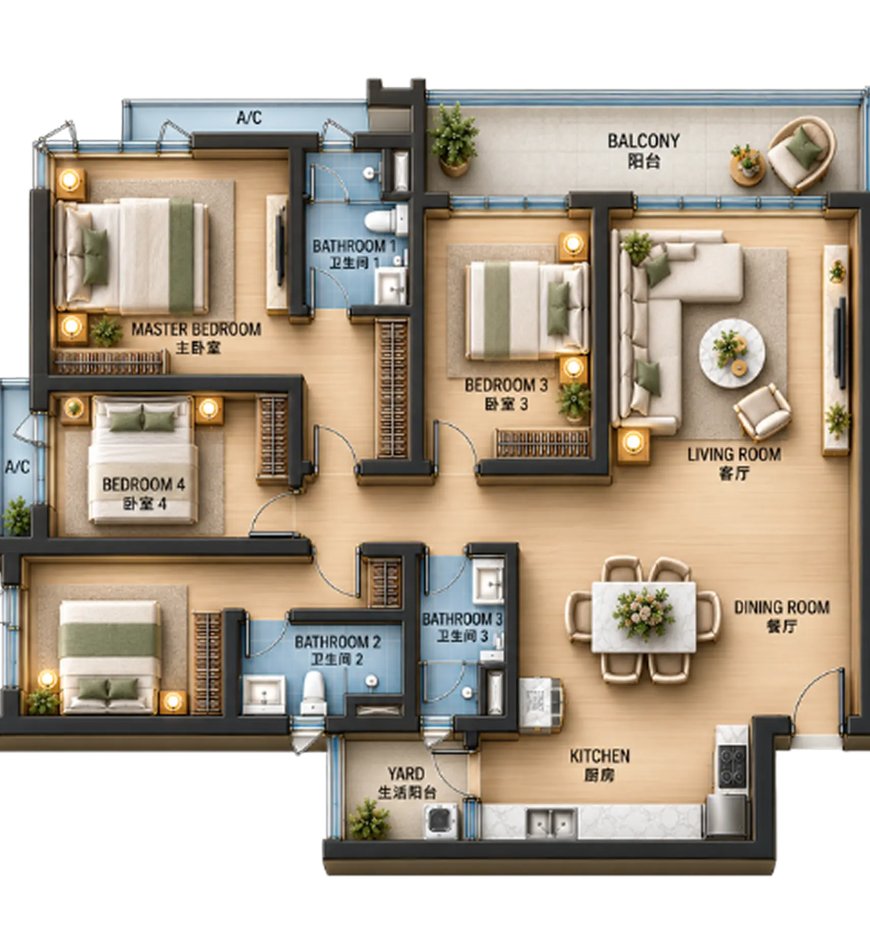 Type E Floor Plan